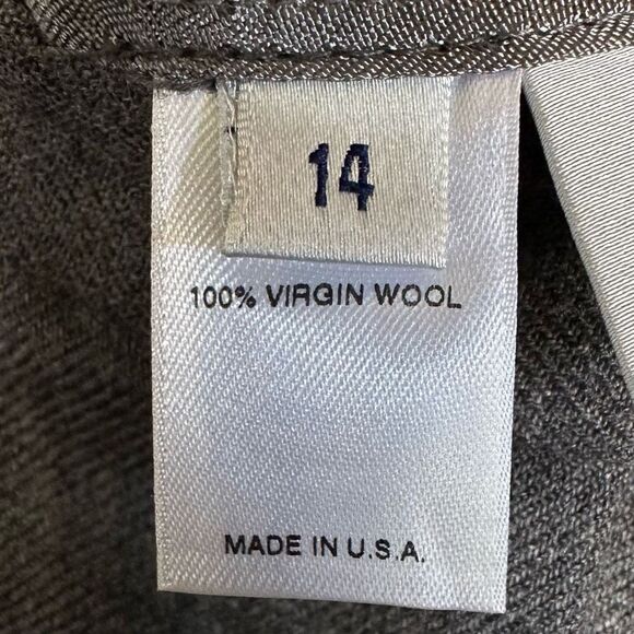 Pendleton 100% Virgin Wool Suit Trousers Grey - Picture 6 of 6